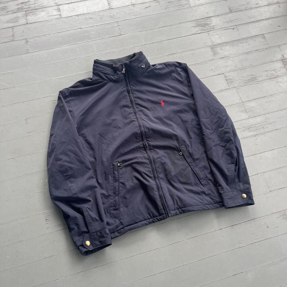 Vintage Polo Ralph Lauren Old Money Y2K Windbreaker Harrington Jacket